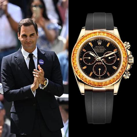 federer rolex daytona|rolex daytona model.